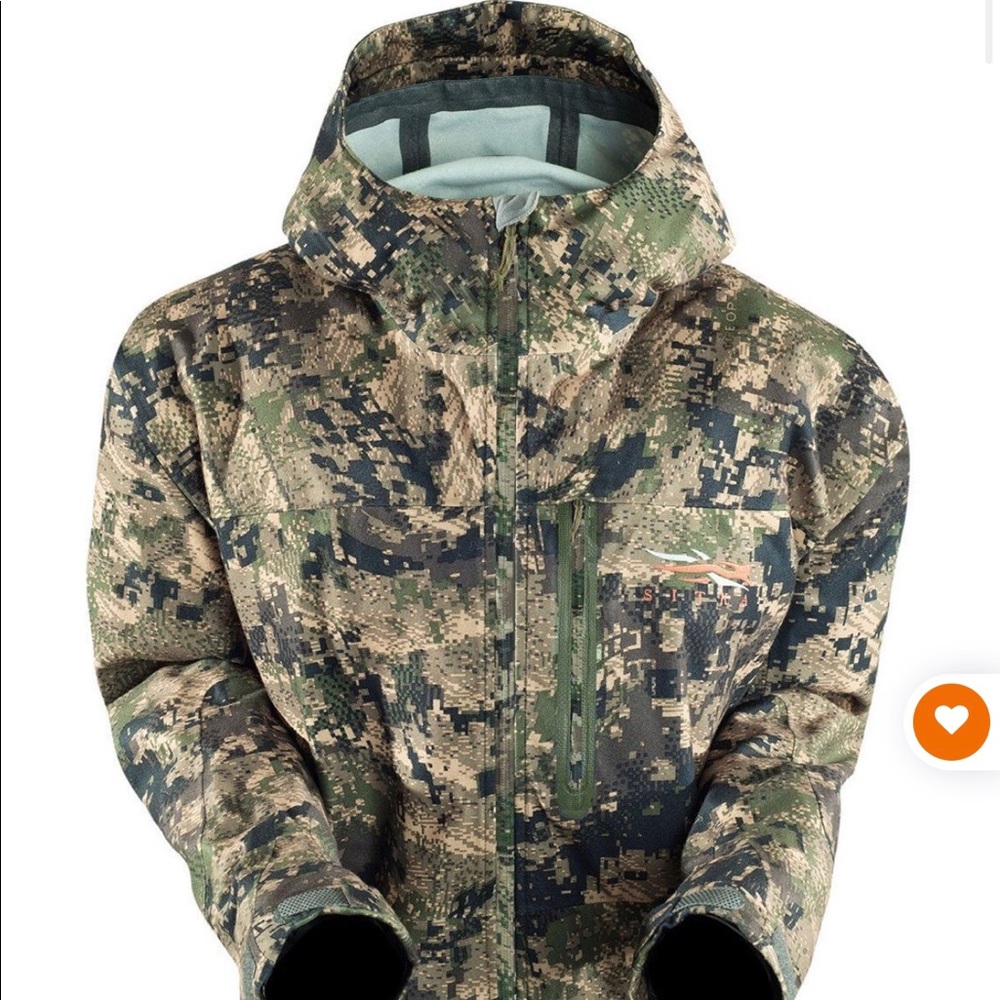 Sitka Downpour Jacket - Ground Forest